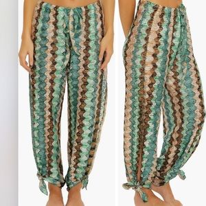 NWT Becca Manu Bay Knit Cover-Up Pants